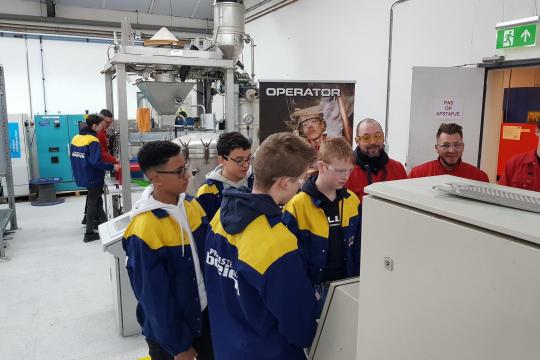 Excursie Week van de Procestechniek Mavo 3-leerlingen