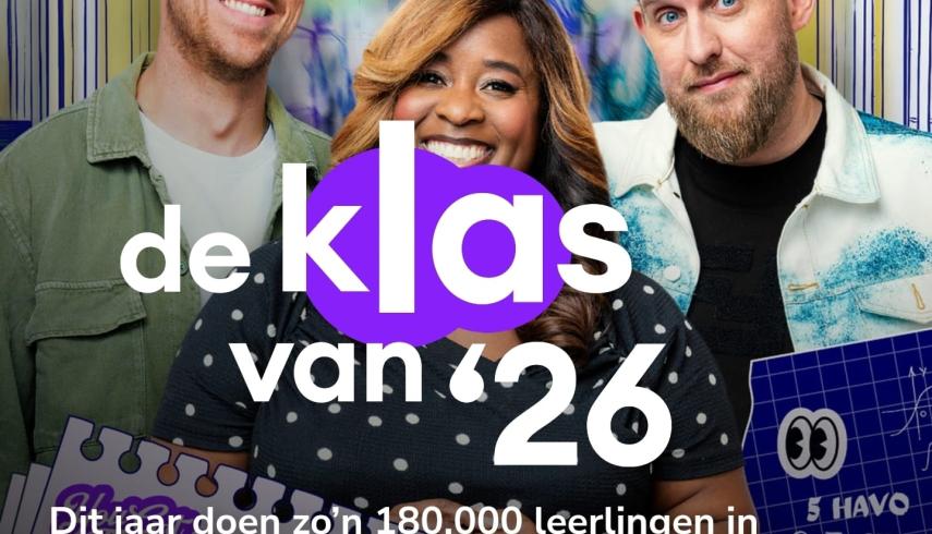 Docent én DJ: meneer Jansen schittert binnenkort in De klas van ’26