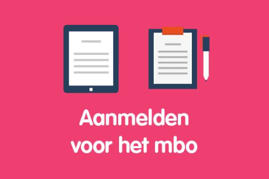 Belangrijke info aanmelden MBO