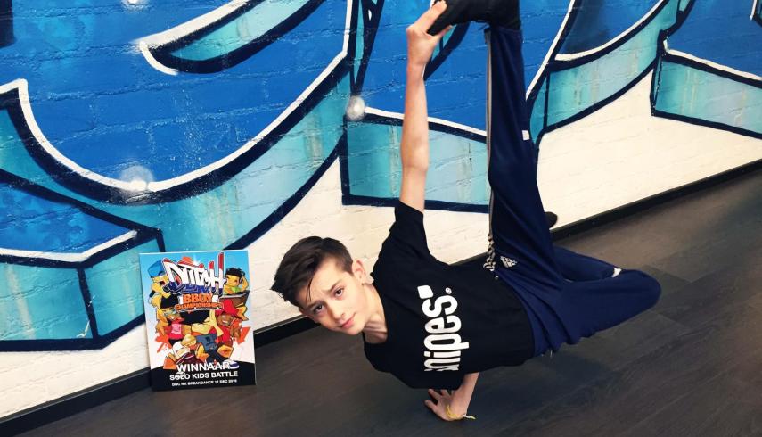 Cis Brans Nederlands Kampioen Breakdance!
