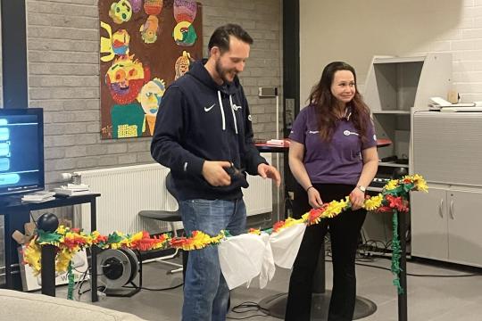 Opening chillruimte Philips van Horne!