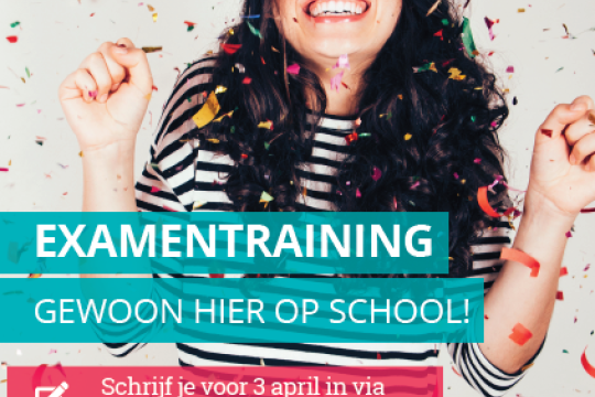 Inschrijftermijn Lyceo examentraining is verlengd