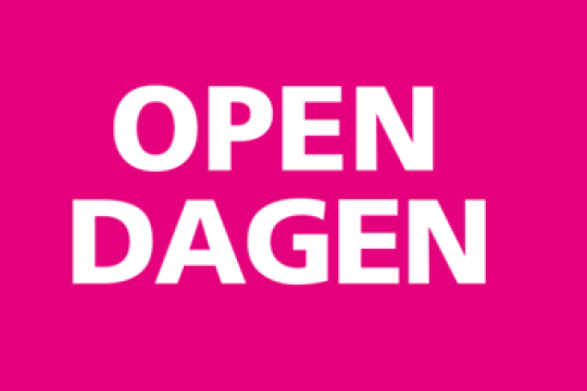 Open dagen en nieuwe MBO opleidingen