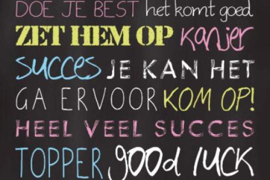 Succes!