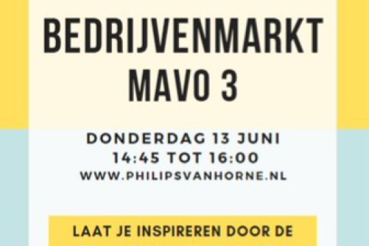Bedrijvenspel Mavo 3; Uitnodiging