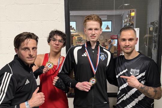Vijf boksers van De Weerter Ring Zuid-Nederlands kampioen