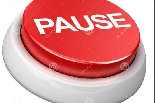 Pauze in de gaderobe F-vleugel ???