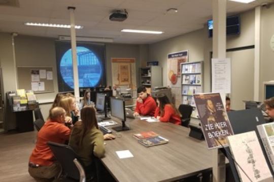Bezoek gemeentearchief Weert
