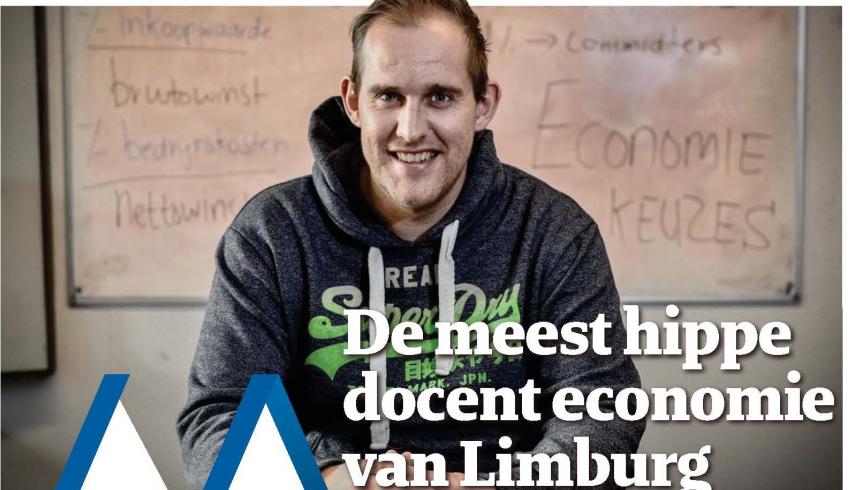 Meest hippe docent economie van Limburg!