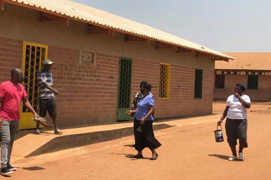 Zes lokalen Chipala-school later in gebruik door coronavirus