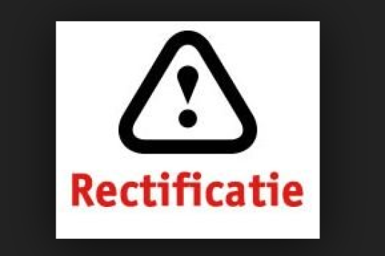 Rectificatie: bekrassen van auto's tijdens LSD