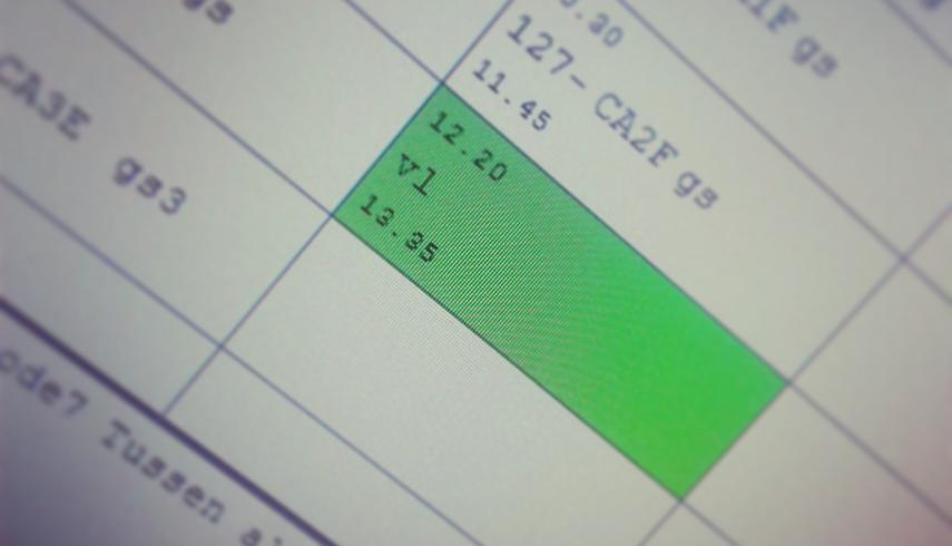 Inhaalrooster toetsweek 2 onderbouw