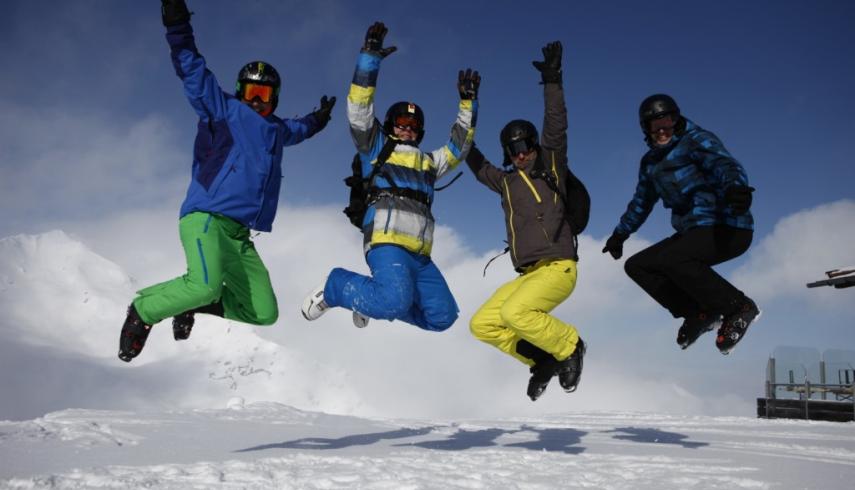 Geslaagd wintersportkamp